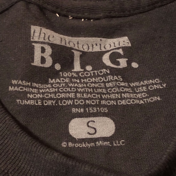 NWT Notorious BIG T-shirt B8 - Picture 4 of 5